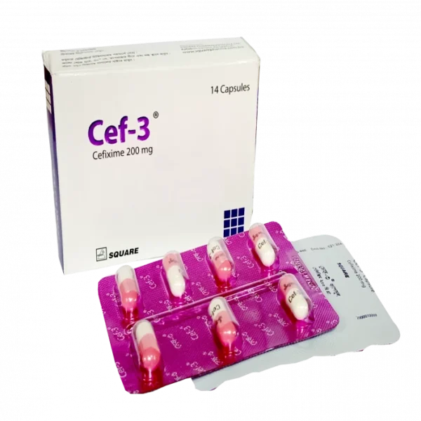 Cef 3 200mg Capsule 7pcs