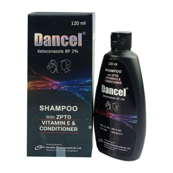 Dancel Shampoo With ZPTO & Conditioner 120ml