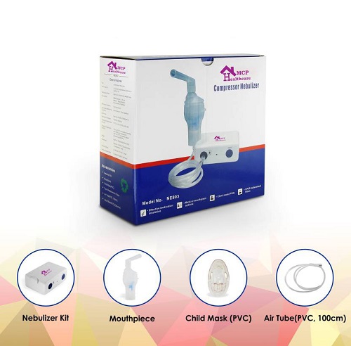 N-Cure Portable AC/DC Nebulizer Machine