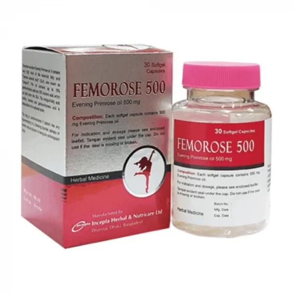 Femorose 500mg Capsule-30pcs Pot