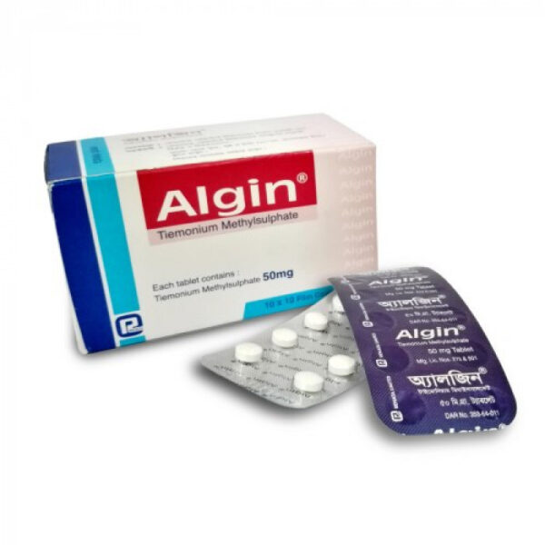 Algin 50mg Box 100pcs