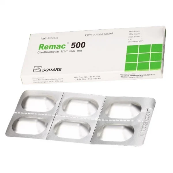 Remac 500mg 6Pcs
