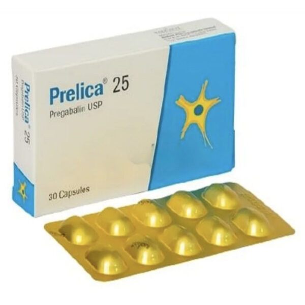 Prelica 25mg Capsule 10pcs