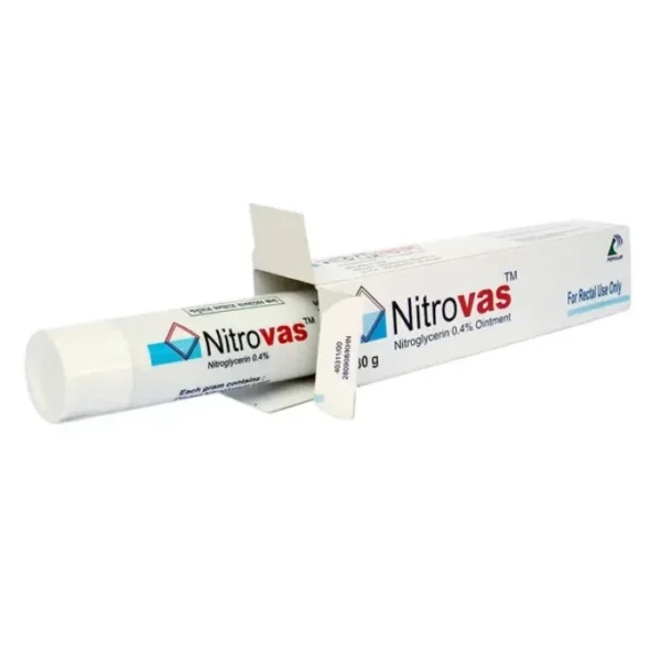 Nitrovas 0.4% Rectal Ointment 30g