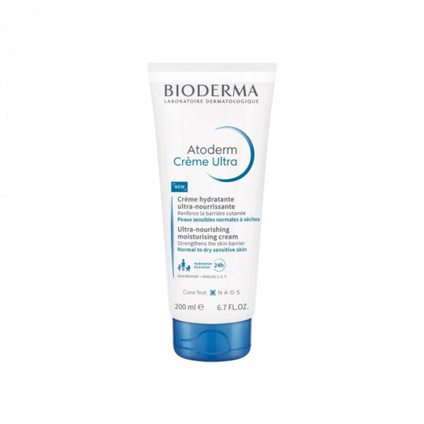 Bioderma Atoderm Creme Ultra | Normal To Dry Sensitive Skin | 200ml Tube