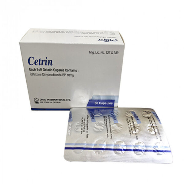 Cetrin 10mg 15pcs