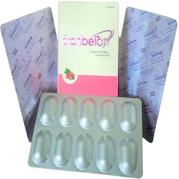 Cranbelox 400mg+100mg Capsule