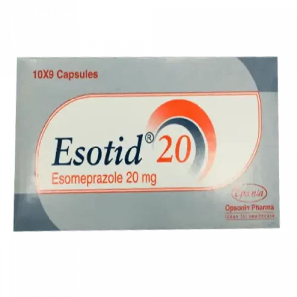 Esotid 20mg Capsule 10Pcs