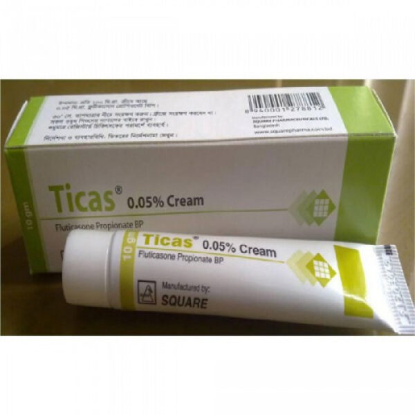 Ticas 0.05% Cream 10gm