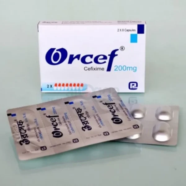 Orcef 200mg 8pcs