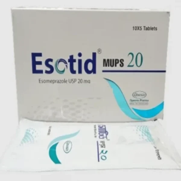 Esotid MUPS 20mg Tablet 10pcs