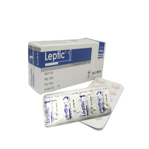 Leptic 1mg Tablet 1 Strip