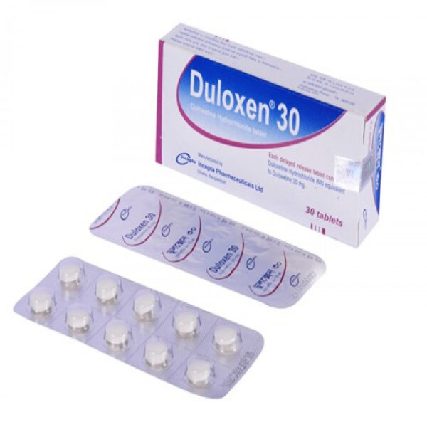 Duloxen 30mg Tablet