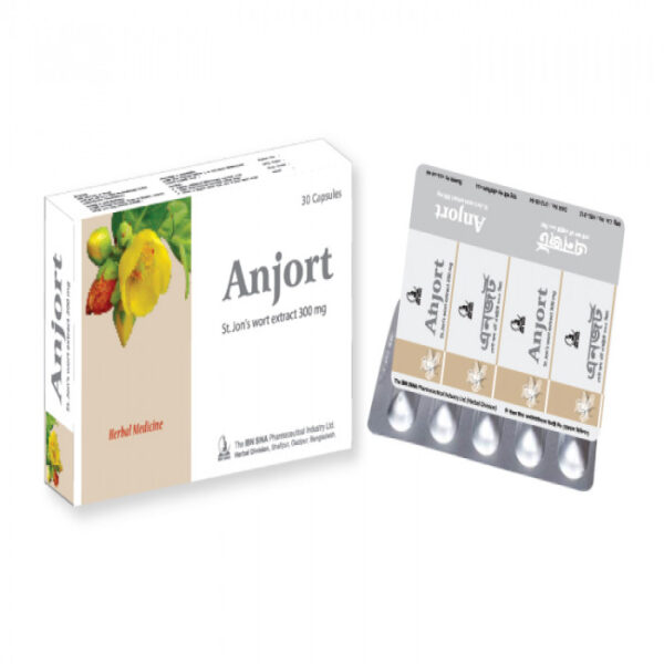 Anjort 300mg Capsule | 1 Strip