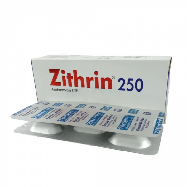 Zithrin 250 Tablet 1 Strip