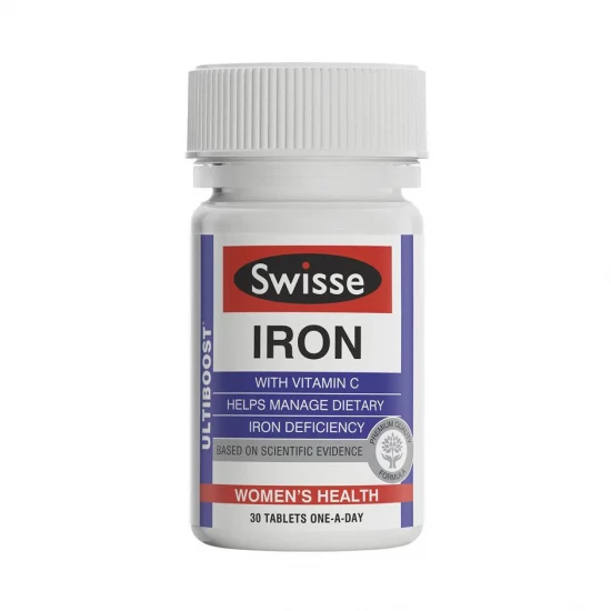 Swisse Ultiboost Iron | Women's Health | 30 Tablets