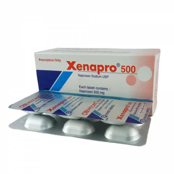 Xenapro 500mg Tablet 1 Strip