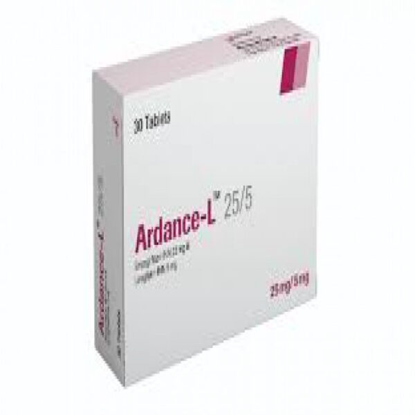 Ardance-L 25/5mg Tablet