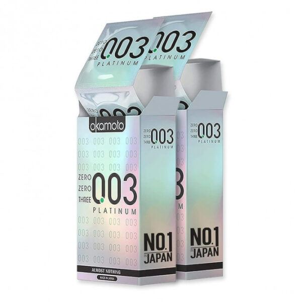 Okamoto 003 Platinum Thinnest Premium Condom