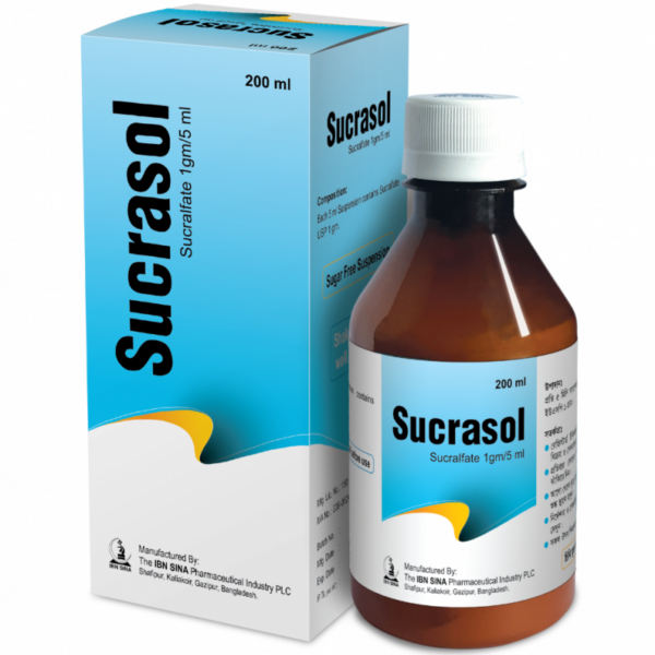 Sucrasol Sucralfate Suspension 200ml