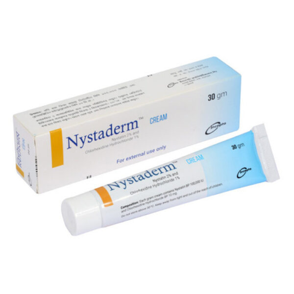 Nystaderm 1%+2% Cream 30g Tube