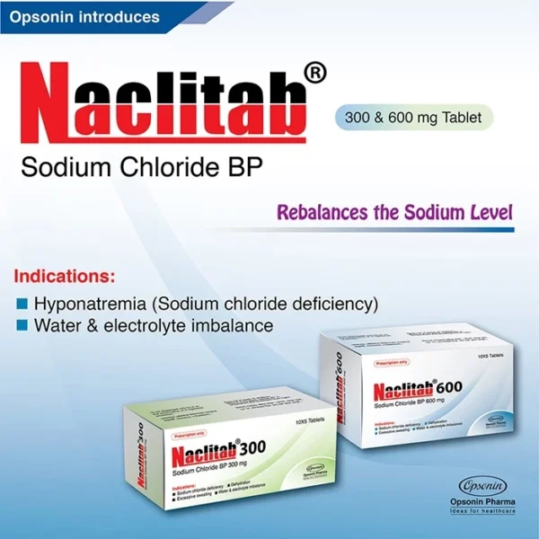 Naclitab 300 Sodium Chloride Tablet