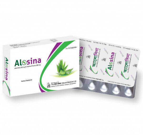 Alosina 250mg + 280mg Capsule