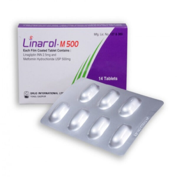 Linarol-M 2.5/500mg (14pcs Tablet)