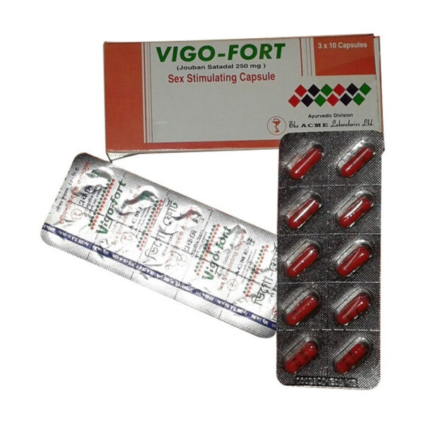 Vigo-Fort 250mg Capsule 1 Strip
