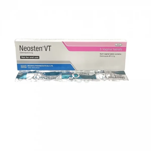 Neosten VT Vaginal Tablet 200mg 3pcs