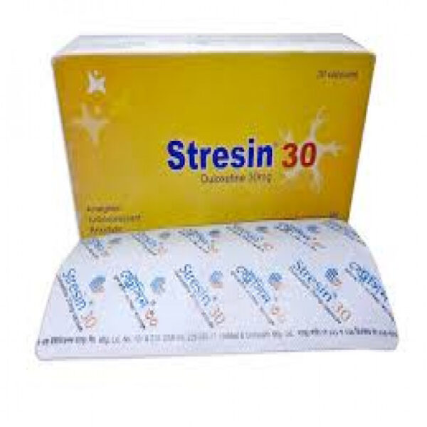 Stresin 30mg Capsule 10pcs
