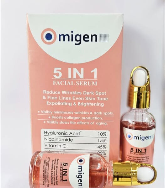 Omigen 5 In 1 Facial Serum 30ml