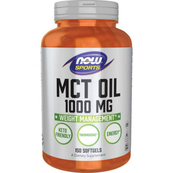 Now Sports MCT Oil 1000 mg, 150 Softgels | USA