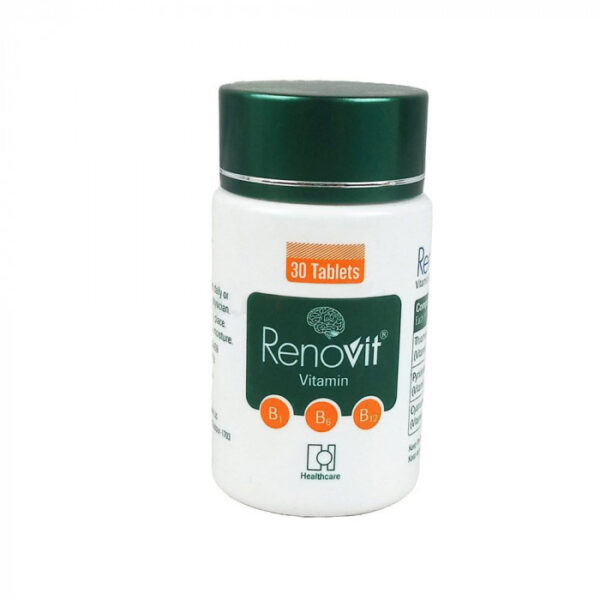 Renovit 100mg+200mg+200mcg Tablet, Pot