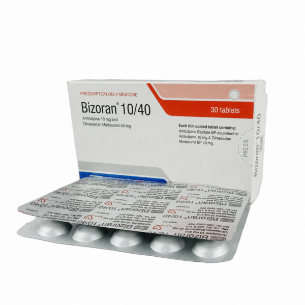 Bizoran 10/40mg 15pcs
