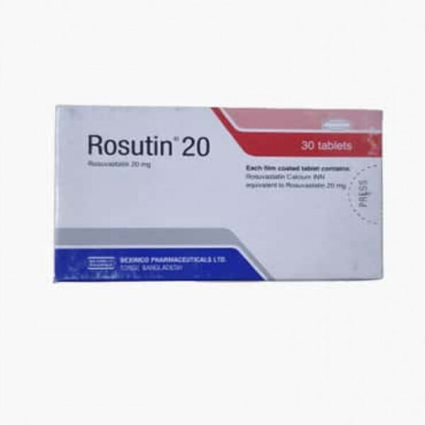 Rosutin 20mg 15pcs