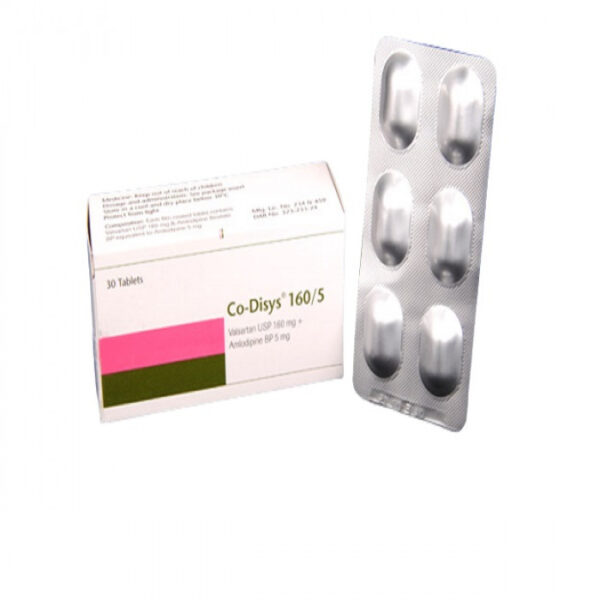 Co-Disys 160/5mg (30pcs Box)