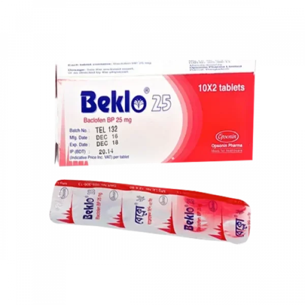 Beklo 25mg Tablet
