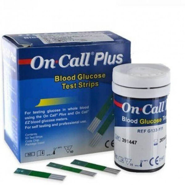 One Call Plus Blood Glucose Test Strips 25pcs