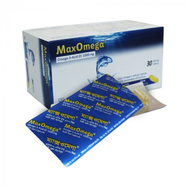 MaxOmega Capsule 1gm 1 Strip