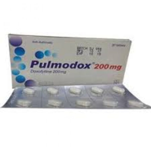 Pulmodox 200mg Tablet 1 Strip