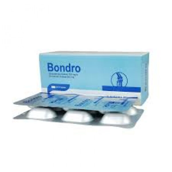 Bondro (750mg +600mg) Tablet 1 Strip