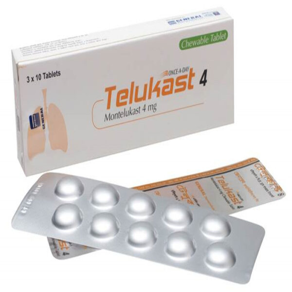 Telukast 4mg 10Pcs
