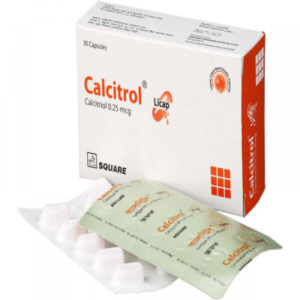 Calcitrol 0.25mcg Licap 10pcs