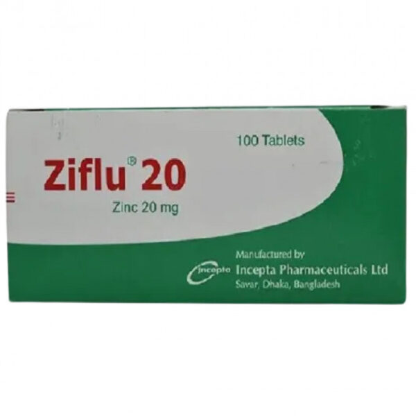 Ziflu 20mg Tablet 1 Strip