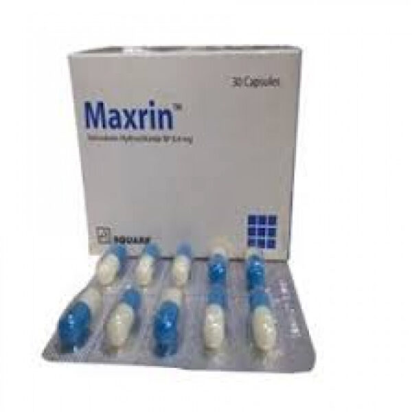 Maxrin 0.4mg Capsule 1 Strip