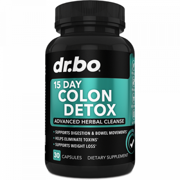 dr.bo 15 Day Colon Detox, 30 Capsules | USA