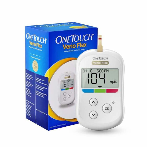 Onetouch Verio Flex Glucometer Machine