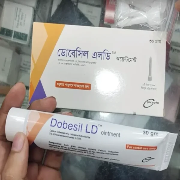 Dobesil LD Rectal Ointment 30g Tube
