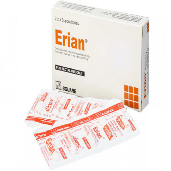 Erian Suppository 5pcs